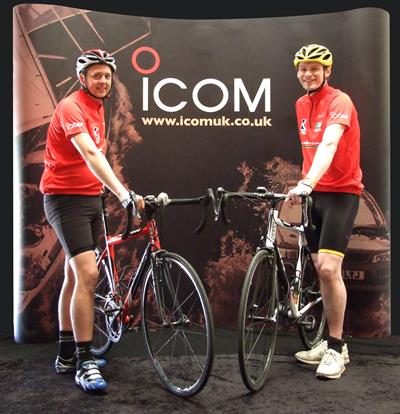 Herne Bay Duo In Chain Churning Challenge To Raise Money for Ponseti Clinic 